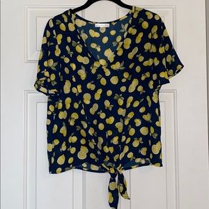 Nine Britton Lemon Shirt